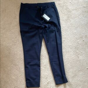 Women's Navy Cigarette Pants